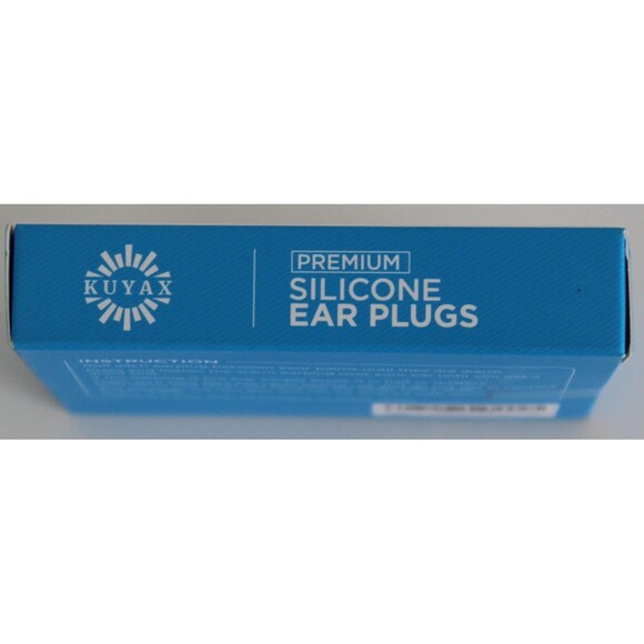 20 Pair UYA Premium Silicone Ear Plugs Sleep Swim Study 32db Sound Blocking - Picture 3 of 7